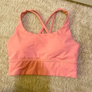 lululemon energy longline sports bra
